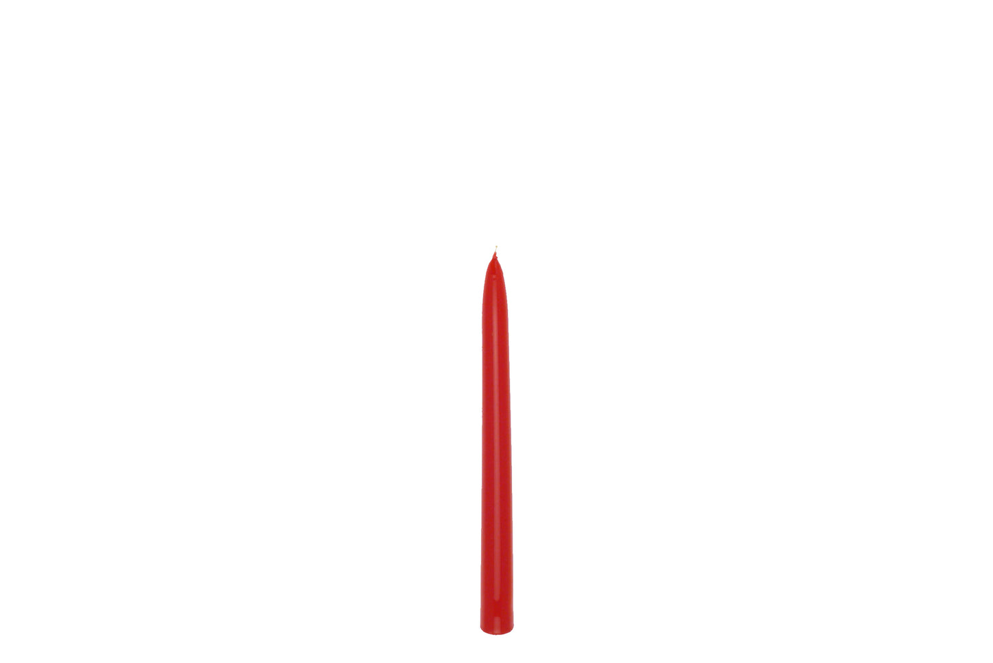 SET 3 CANDELE CONICHE LACCATE H 250 MM