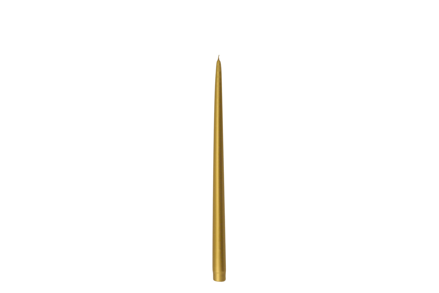 CANDELA CONICA METALLO CERALACCA H 300 MM
