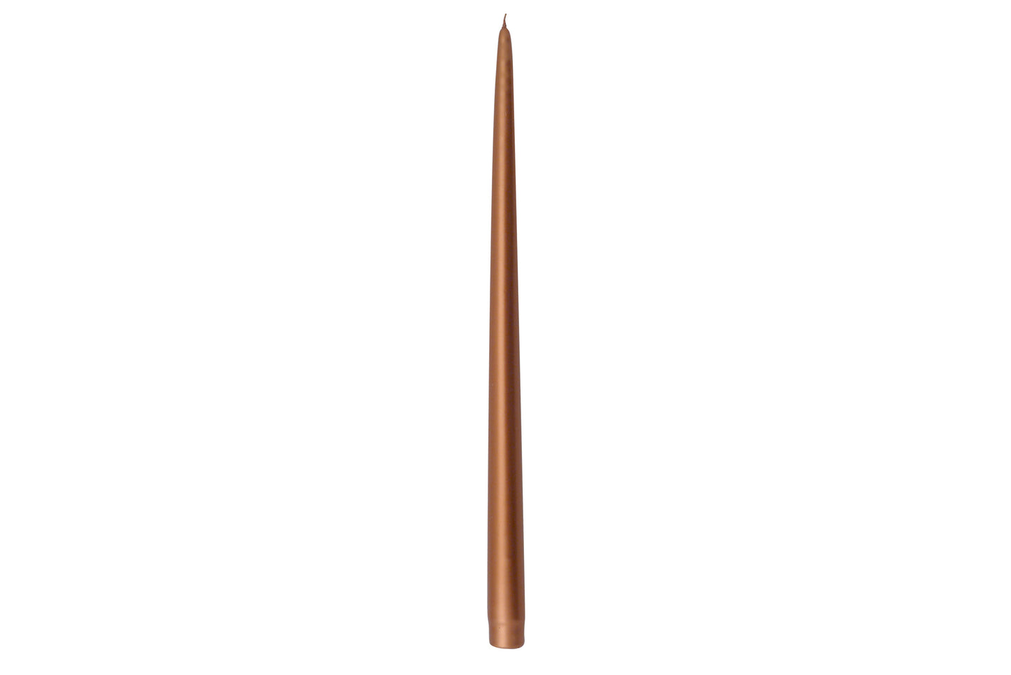 CANDELA CONICA METALLO CERALACCA H 400 MM