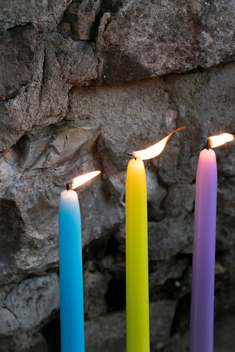 Candele da candeliere: stile e armonia