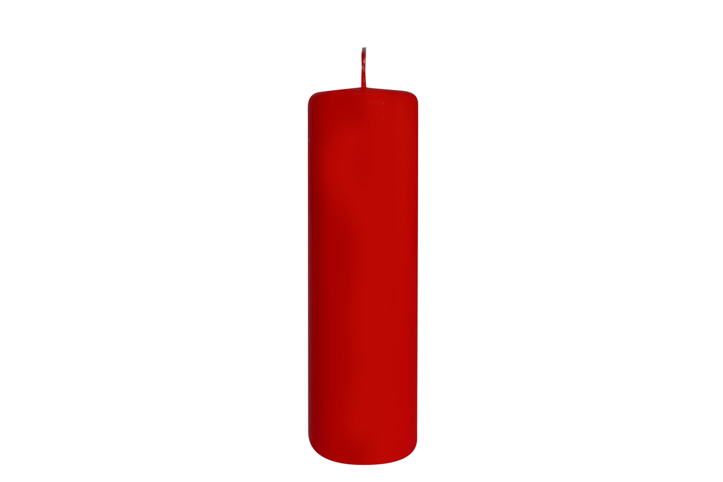 CANDELOTTO MOCCOLO AVORIO/ROSSO 60X200 MM