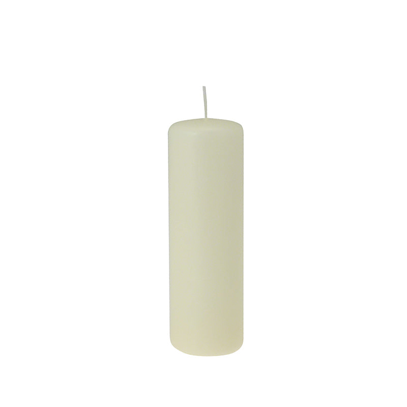 CANDELOTTO MOCCOLO AVORIO/ROSSO 60X200 MM