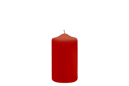 CANDELOTTO MOCCOLO AVORIO/ROSSO 80X150 MM