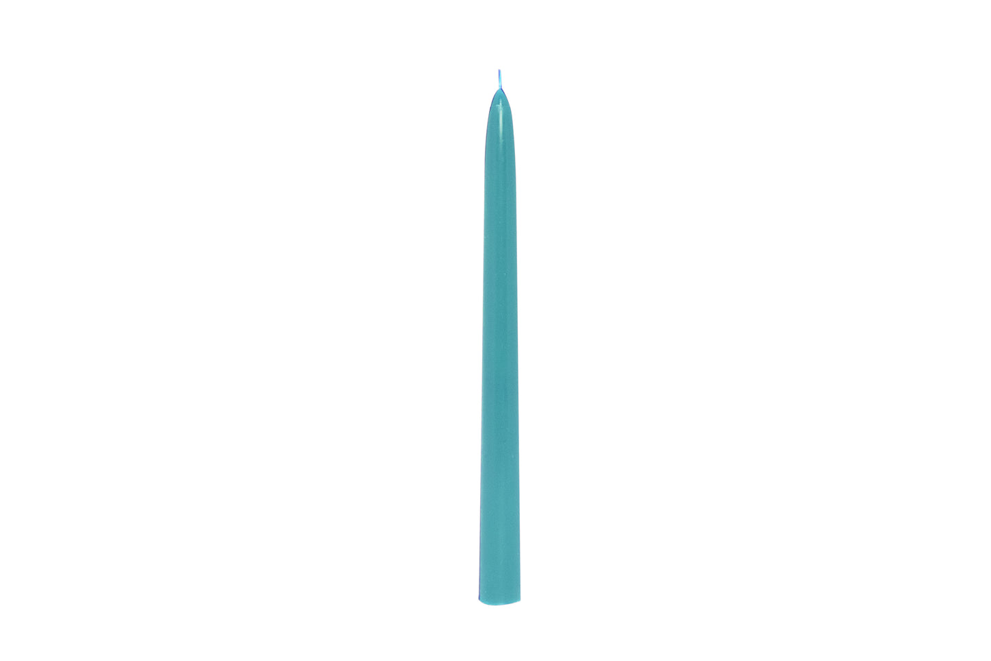 SET 12 CANDELE CONICHE COLORATE H 250 MM