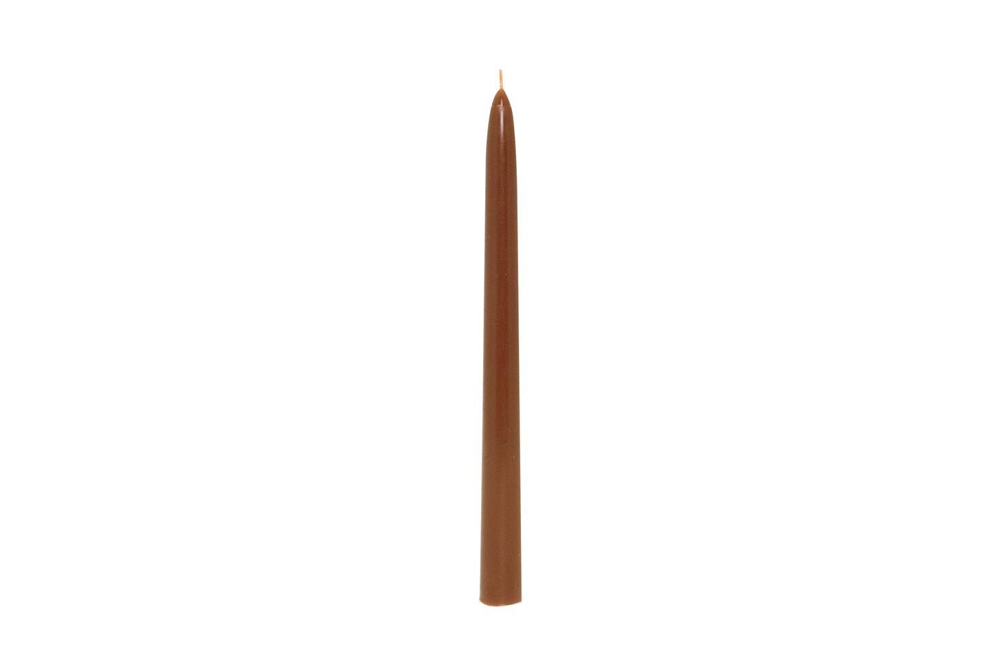 SET 12 CANDELE CONICHE COLORATE H 250 MM