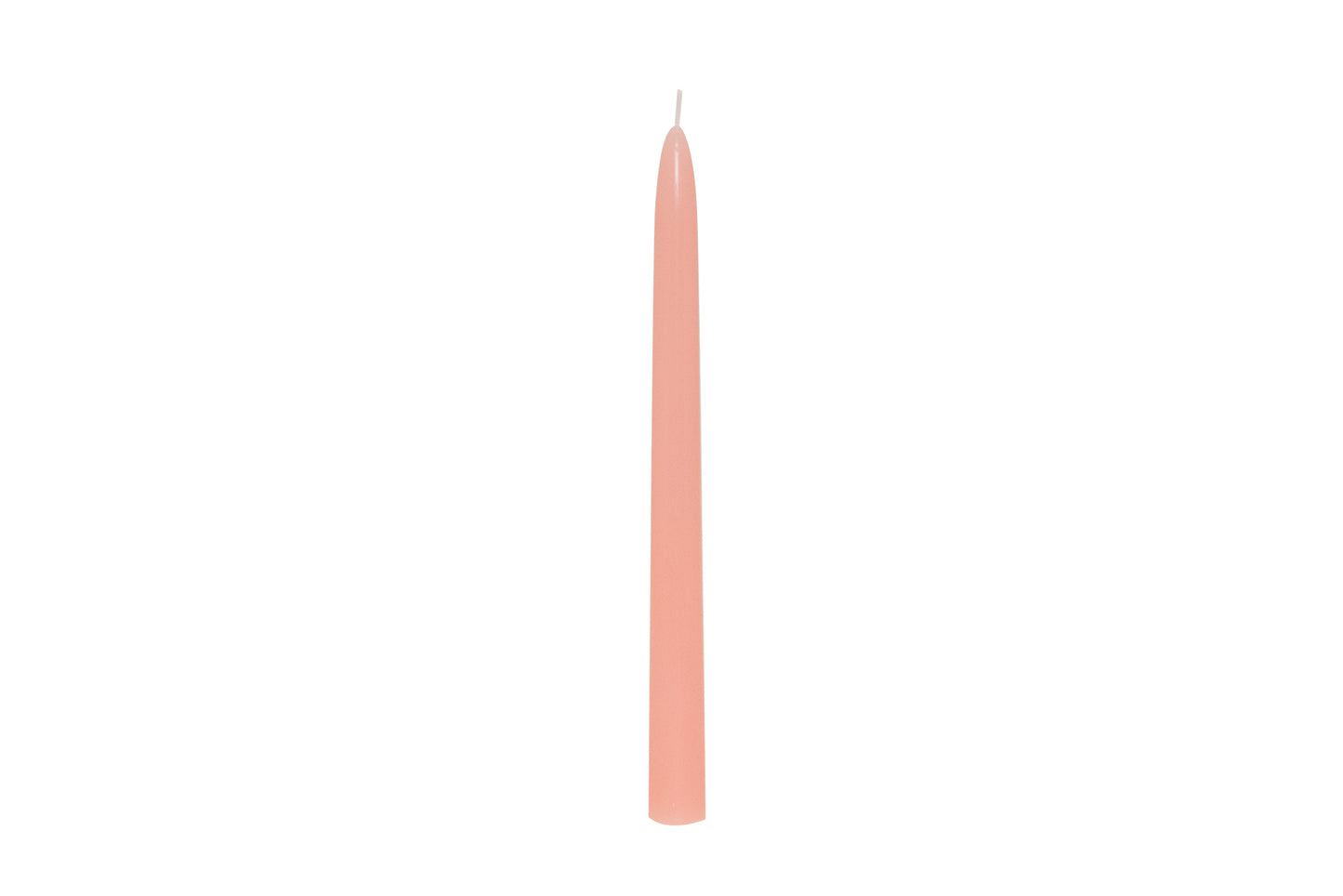 SET 12 CANDELE CONICHE COLORATE H 250 MM