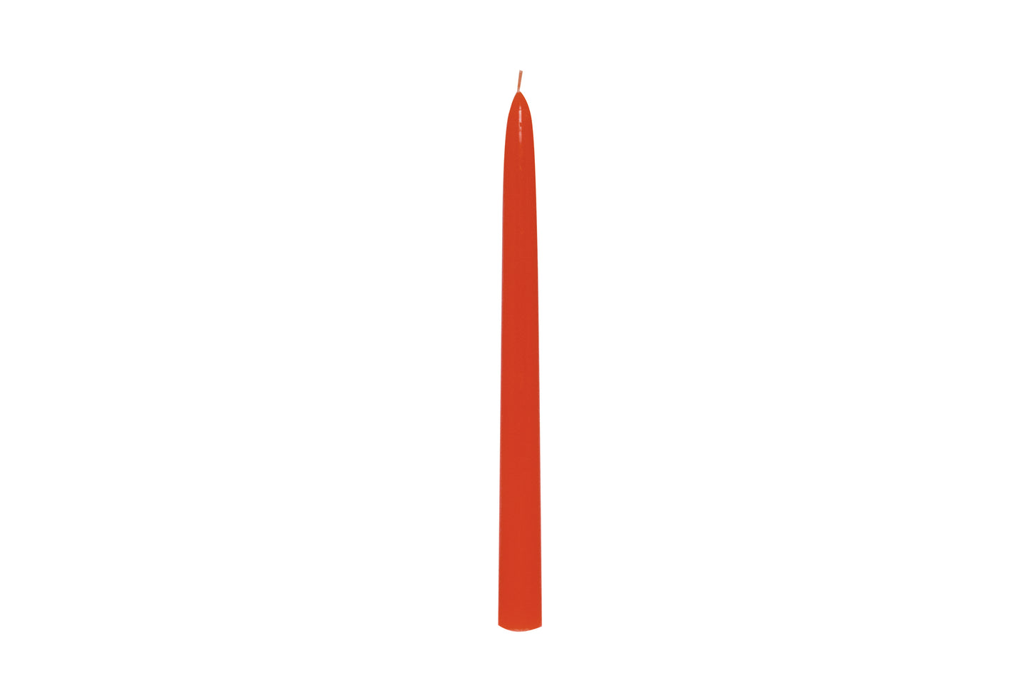 SET 12 CANDELE CONICHE COLORATE H 250 MM