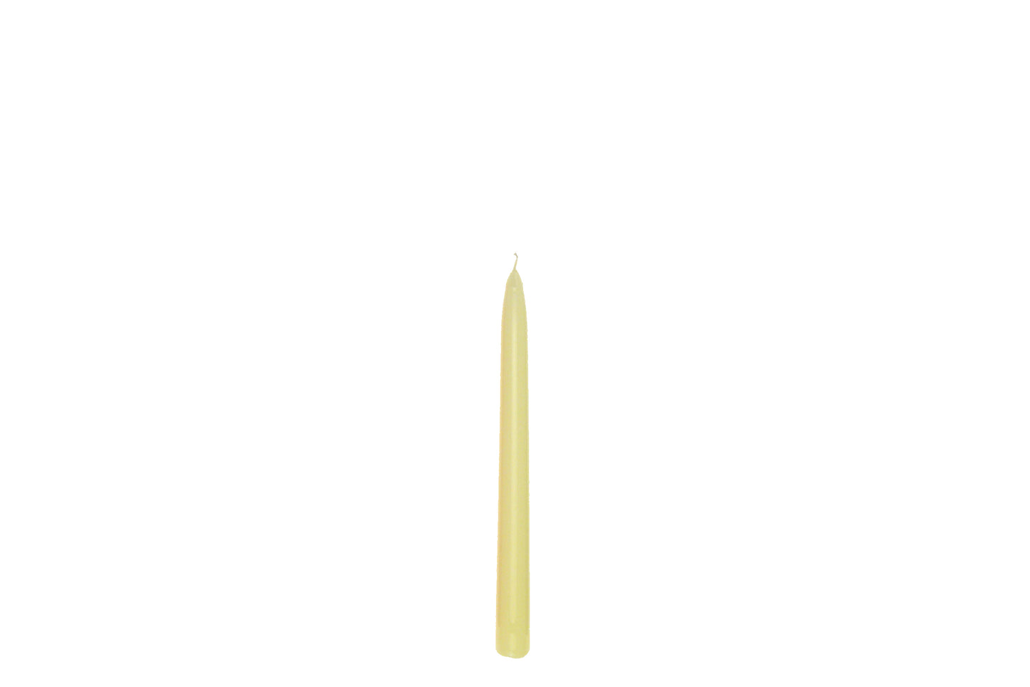 SET 3 CANDELE CONICHE LACCATE H 250 MM