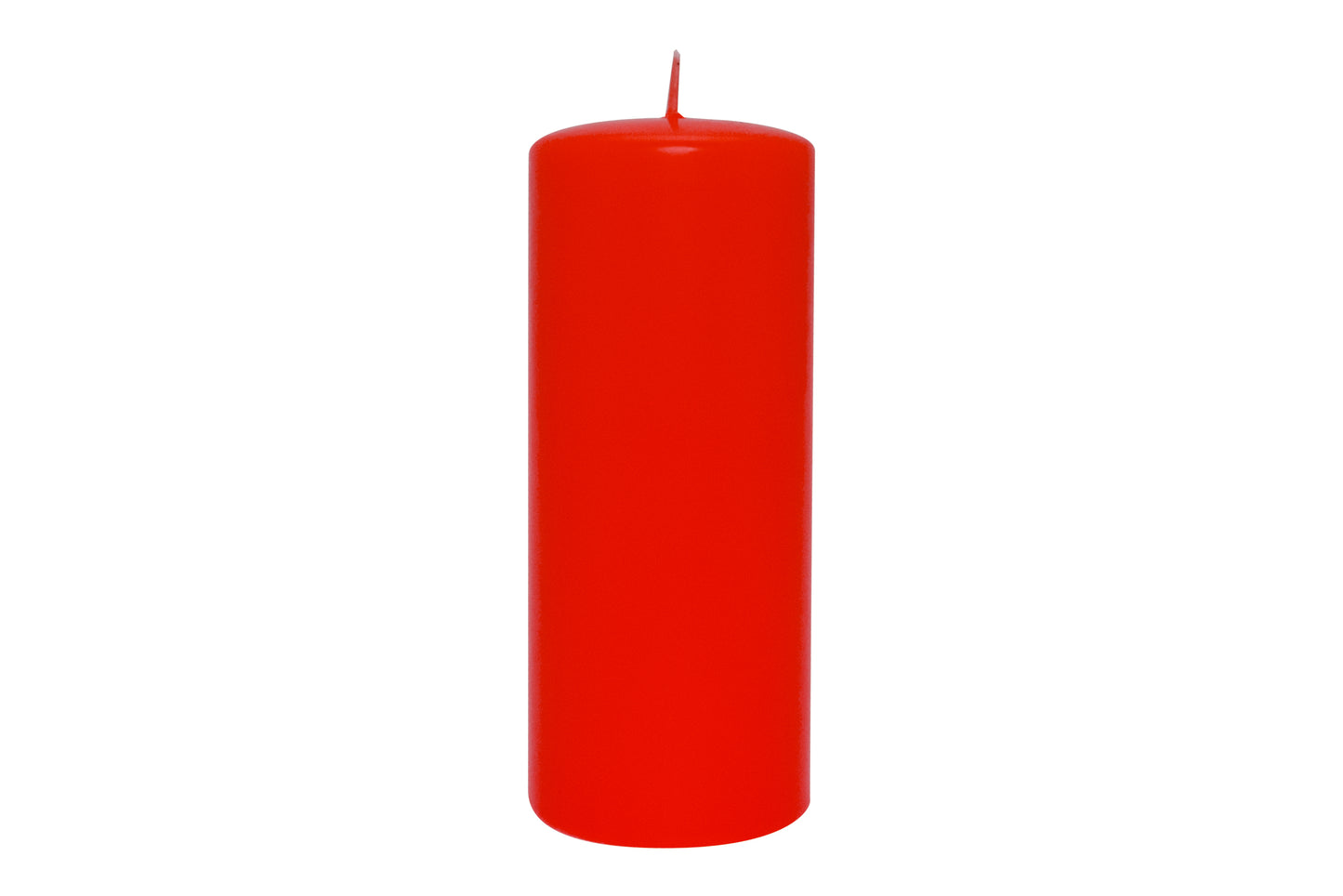 CANDELOTTO MOCCOLO AVORIO/ROSSO 60X150 MM