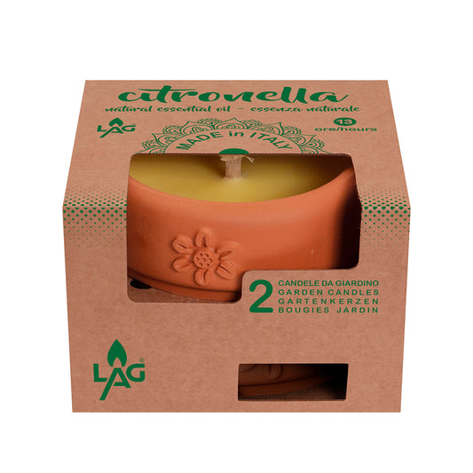 SET 2 FIAMMA COCCIO FIORE 150 CITRONELLA