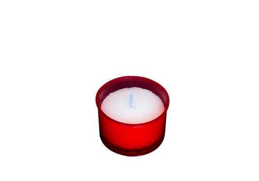 LUMINO STELLETTA ROSSO (SU VASSOIO)