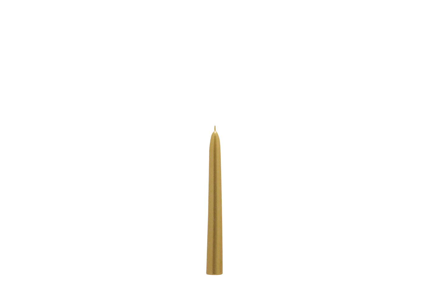 CANDELA CONICA METALLO CERALACCA H 200 MM
