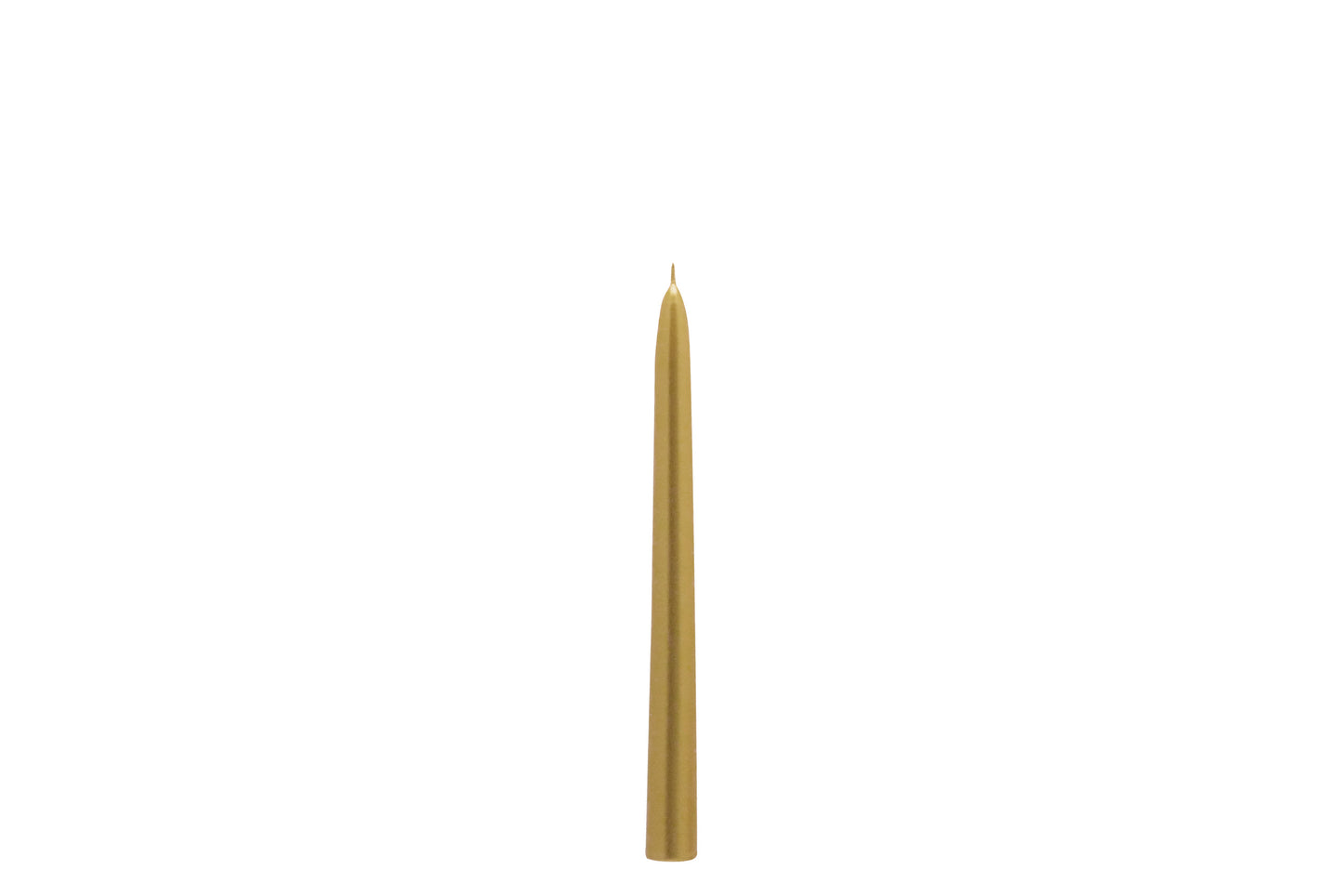 CANDELA CONICA METALLO CERALACCA H 250 MM