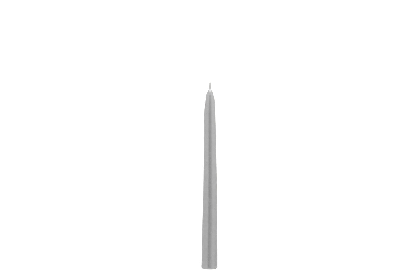 CANDELA CONICA METALLO CERALACCA H 250 MM