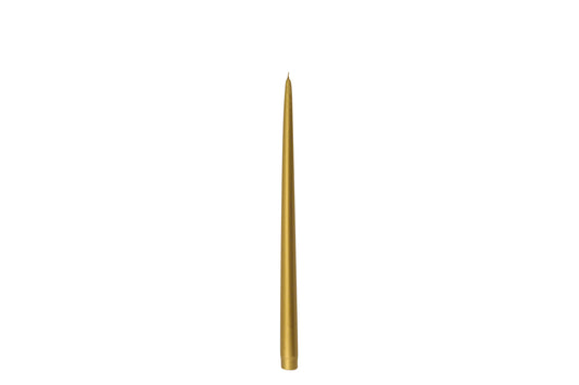 CANDELA CONICA METALLO CERALACCA H 300 MM