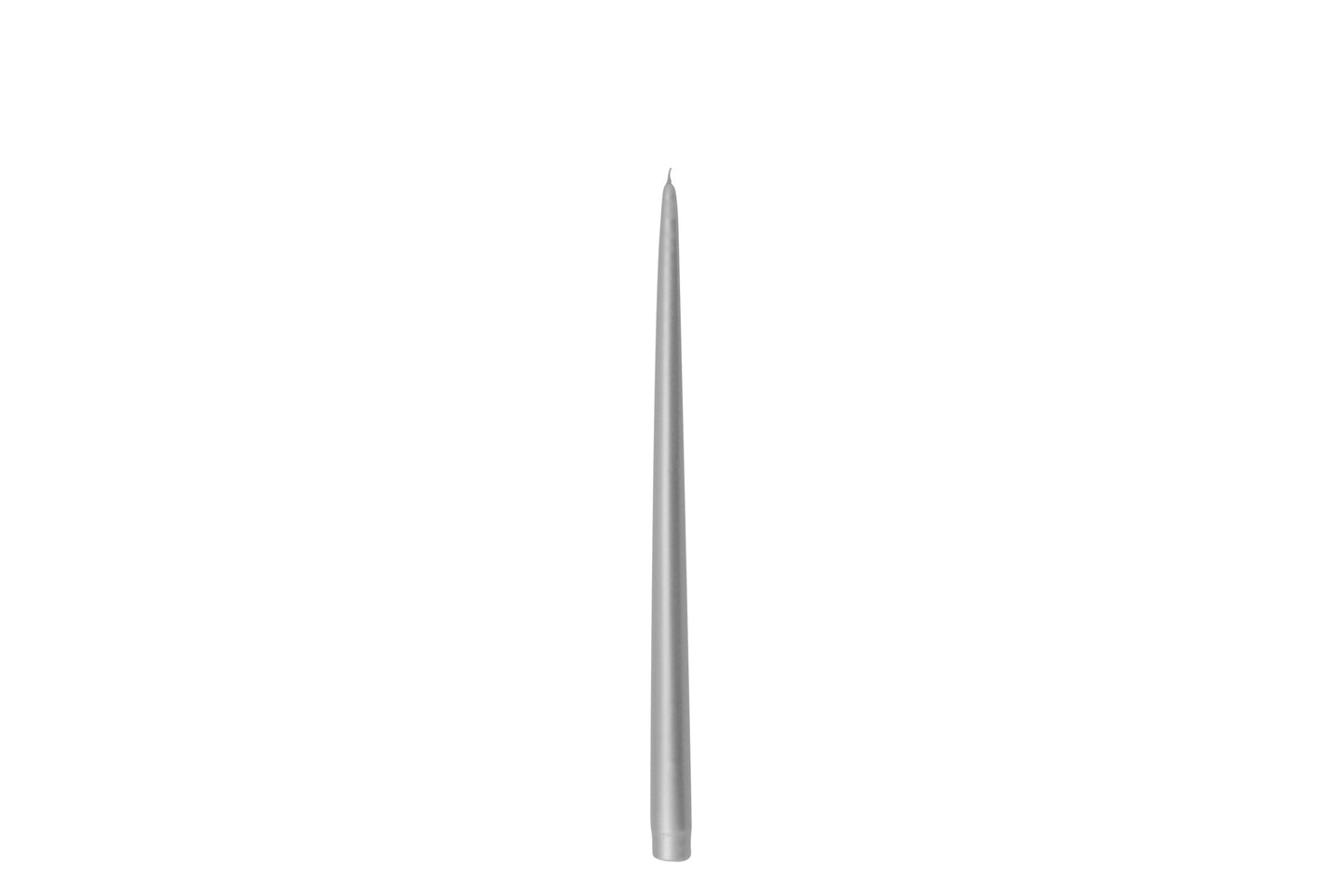 CANDELA CONICA METALLO CERALACCA H 300 MM