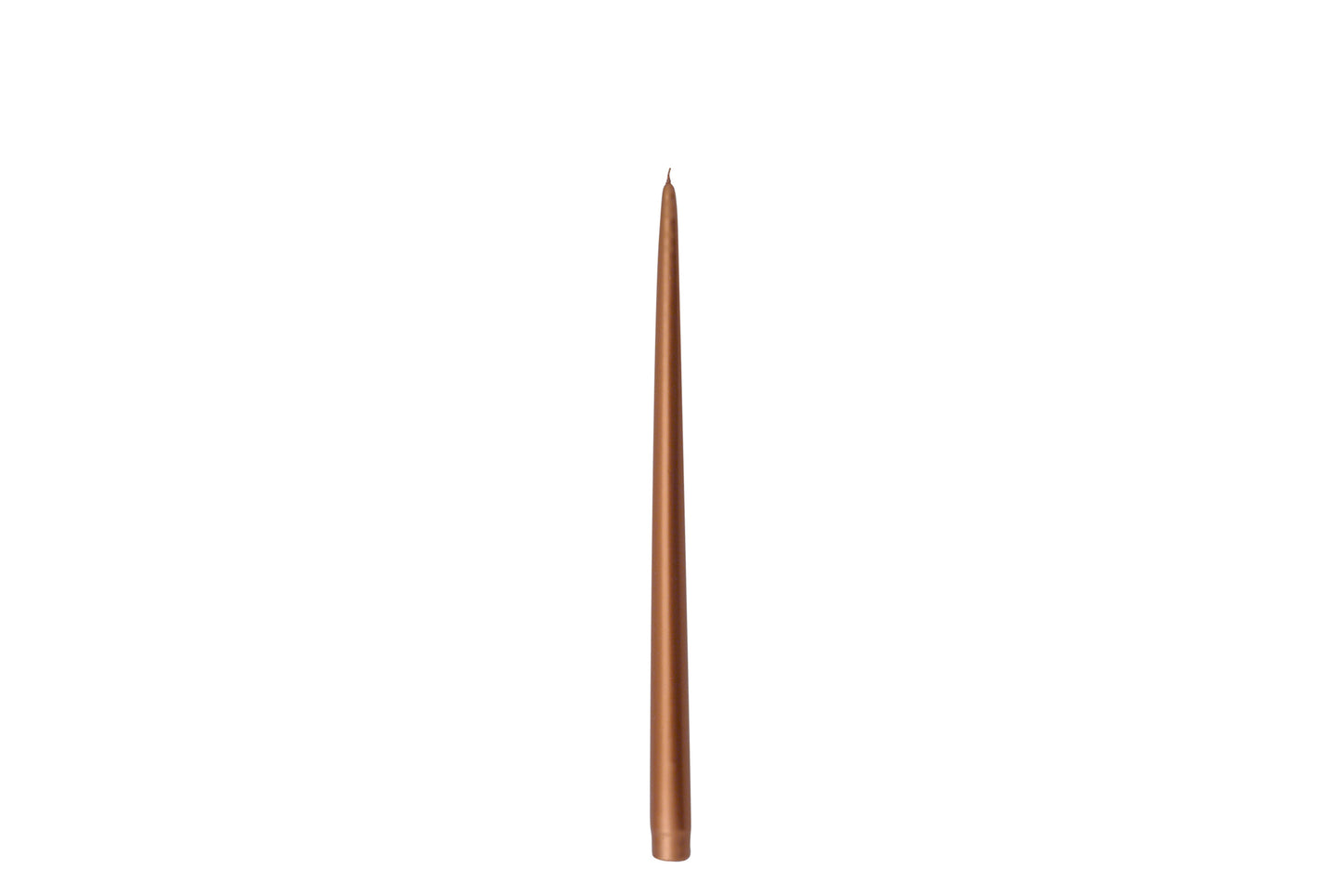 CANDELA CONICA METALLO CERALACCA H 300 MM