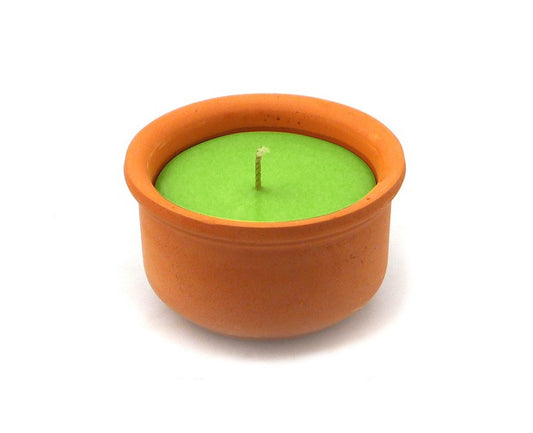 CANDELA DA INTERNO IN COCCIO EUCALYPTUS